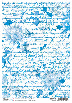 Rice Paper A4 Piuma Engraved - 5 Sheets-1