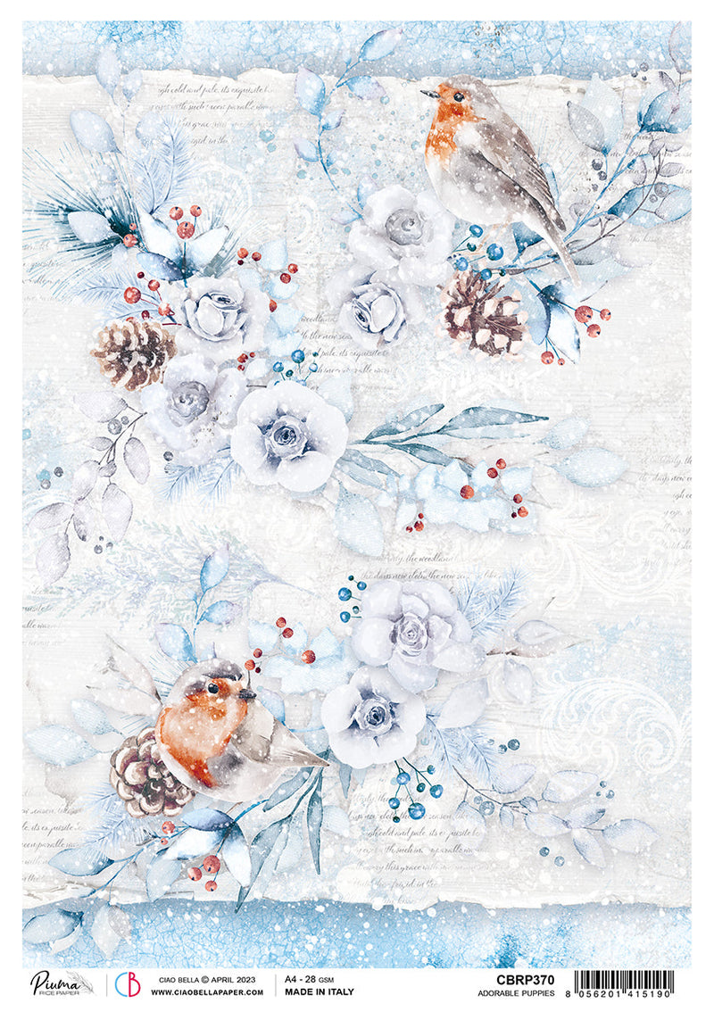 Papel de arroz Ciao Bella A4 Piuma Magic White - 5 hojas-1