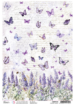 Rice Paper A4 Piuma Fragrant Garden - 5 Sheets-1