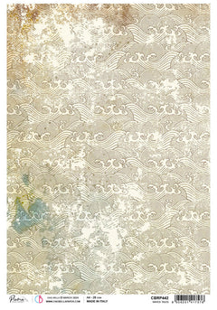Rice Paper A4 Waves Tales - 5 Sheets-1