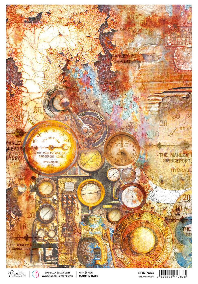 Rice Paper A4 Steam Knobs - 5 Sheets-1