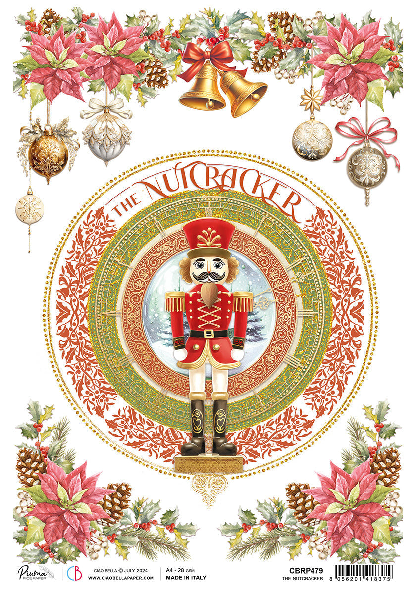 Rice Paper A4 The Nutcracker - 5 Sheets-1