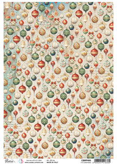 Papier de riz A4 C'est Noël - 5 feuilles-1