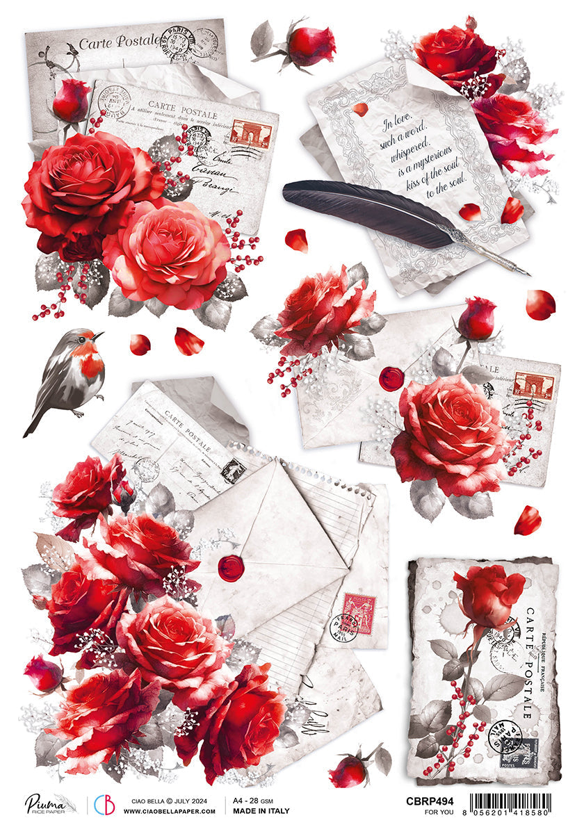 Rice Paper A4 For You - 5 Sheets-1