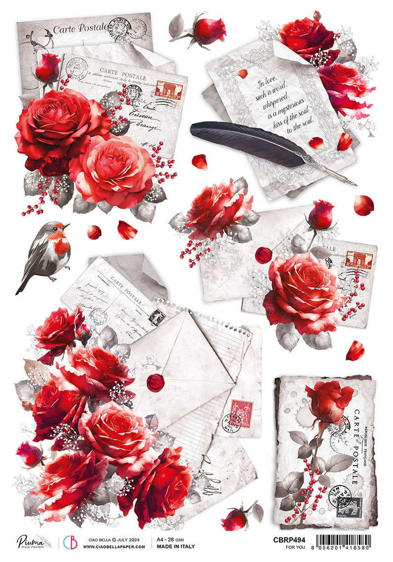 Rice Paper A4 For You - 5 Sheets-1