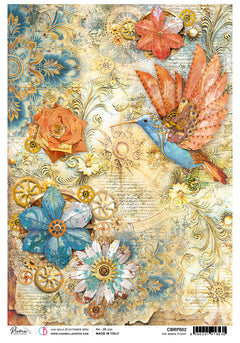 Rice Paper A4 The Brass Flight (5 Sheets)-1