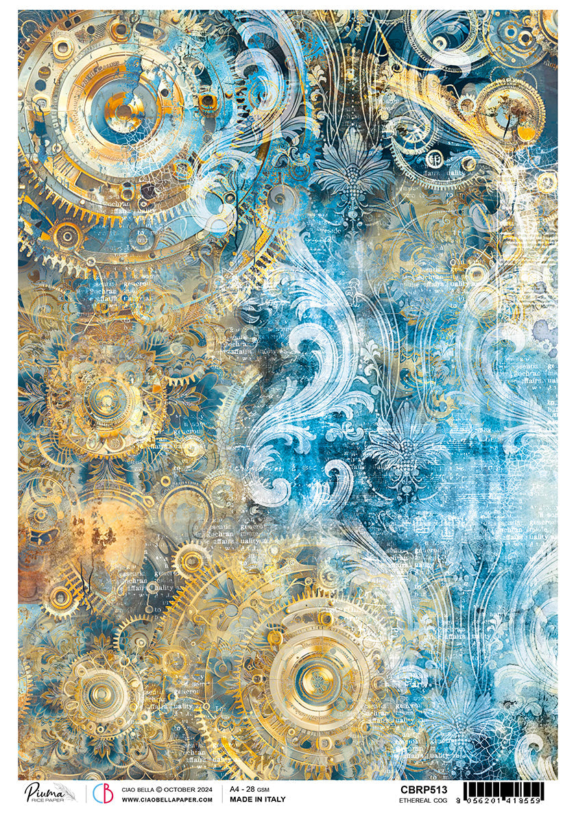 Rice Paper A4 Ethereal Cog-1