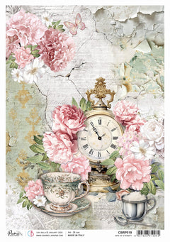 Rice Paper A4 Sips of Eternity - 5 Sheets-1