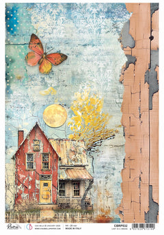 Rice Paper A4 Lost in a dream - 5 Sheets-1