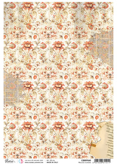 Rice Paper A4 Healing Flowers - 5 Sheets-1