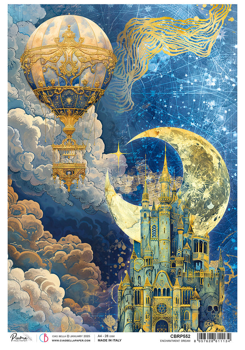 Rice Paper A4 Enchantment Dream - 5 Sheets-1