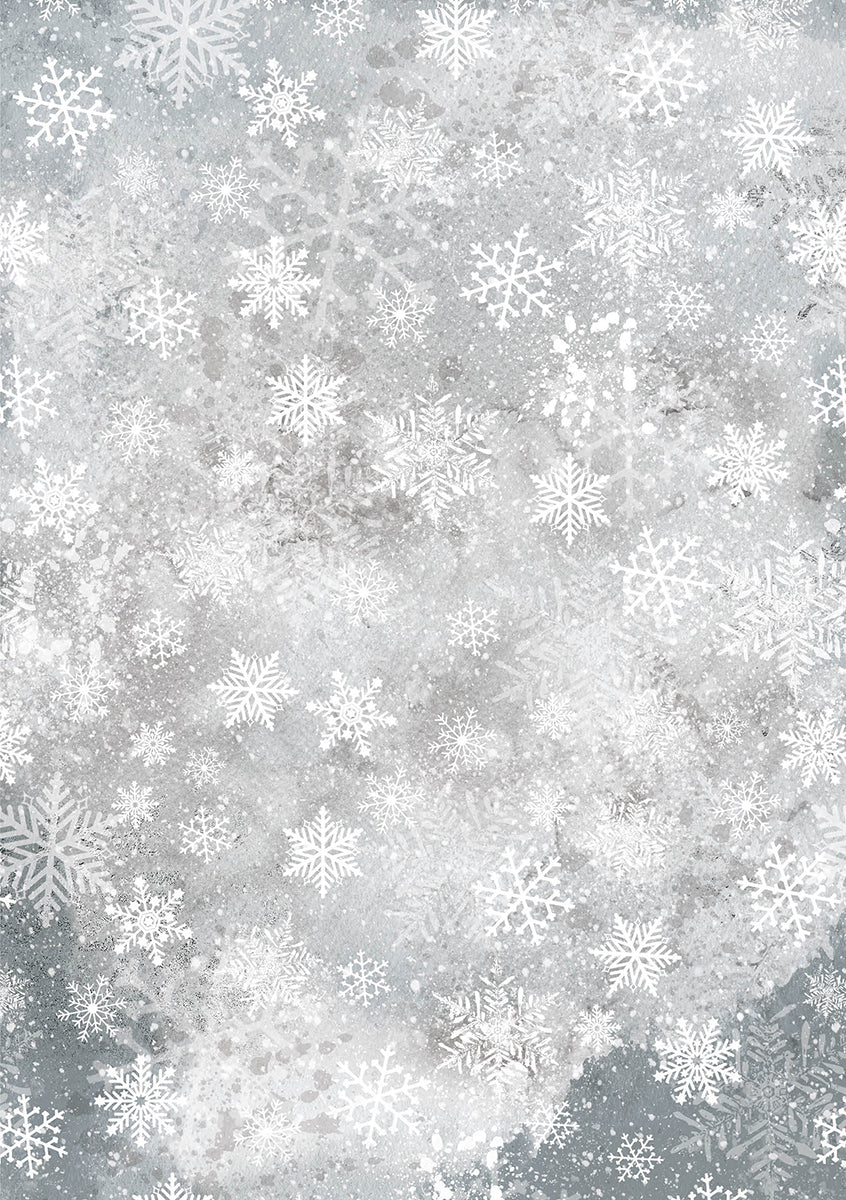 Rice Paper A5 Mixed 8/Pkg Winter Wonderland-4