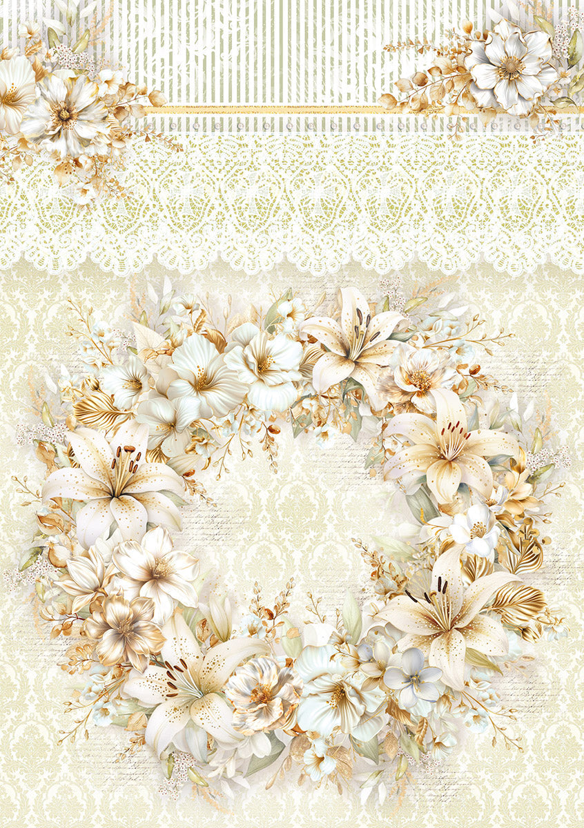 Rice Paper A5 MIXED 8/Pkg Blessing Day-4
