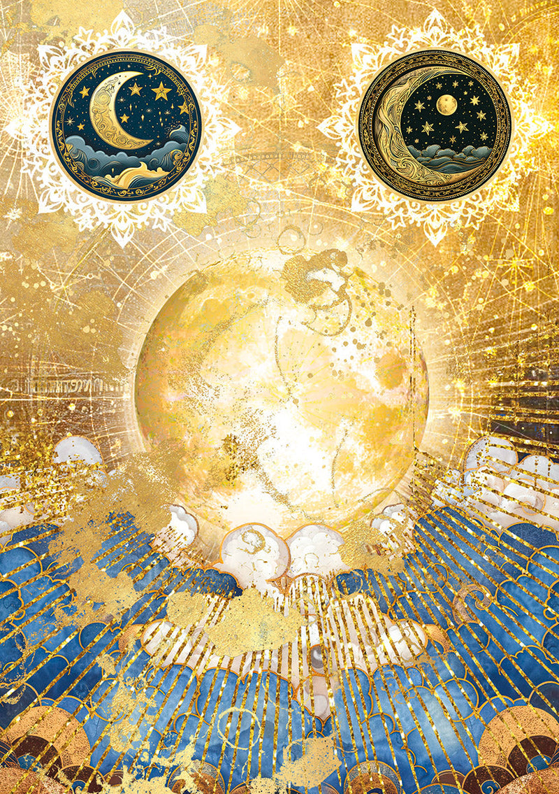 Rice Paper A5 MIXED 8/Pkg Celestial-5