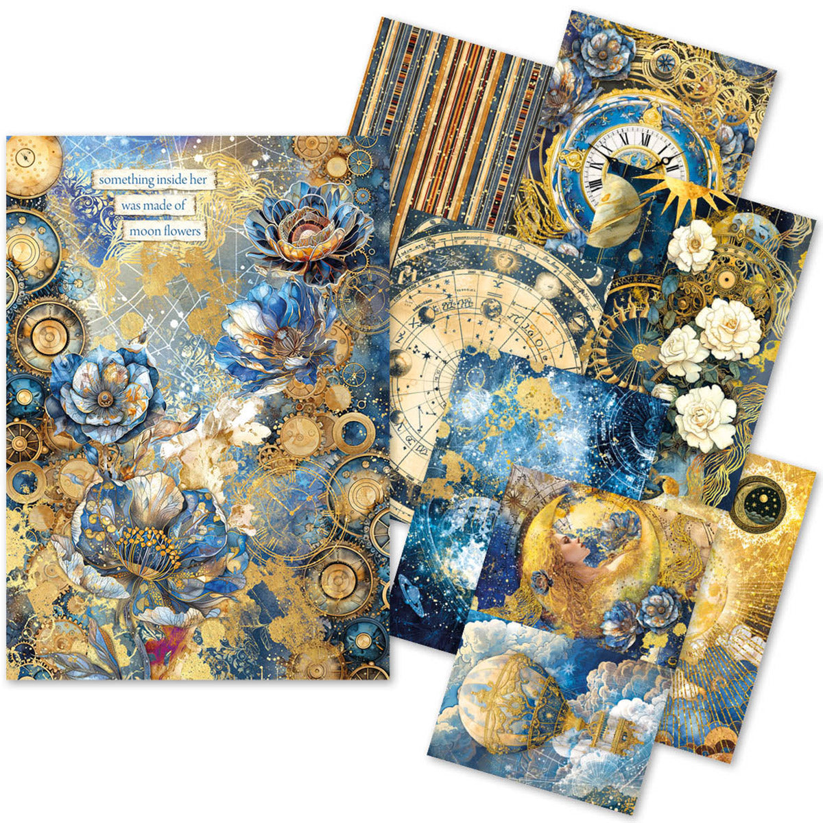 Rice Paper A5 MIXED 8/Pkg Celestial-1