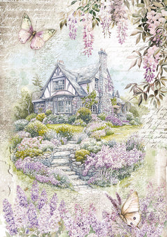 Rice Paper A5 MIXED 8/Pkg Secret Garden-2