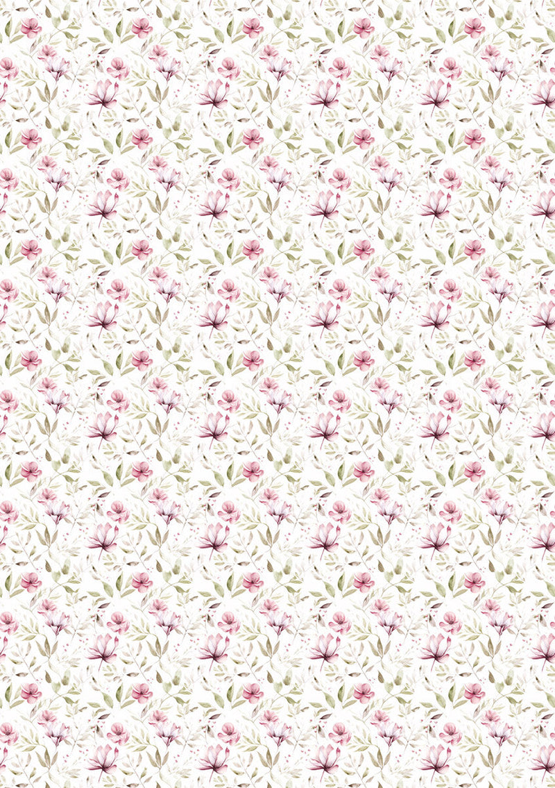 Rice Paper A5 MIXED 8/Pkg Secret Garden-3