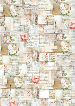Rice Paper A5 MIXED 8/Pkg Secret Garden-5