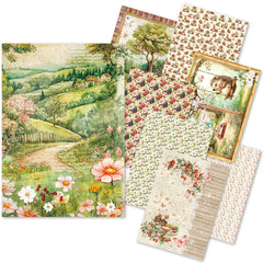Papier de Riz A5 ASSORTI 8/Paquet Fête Forestière-1