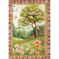 Papier de Riz A5 ASSORTI 8/Paquet Fête Forestière-6