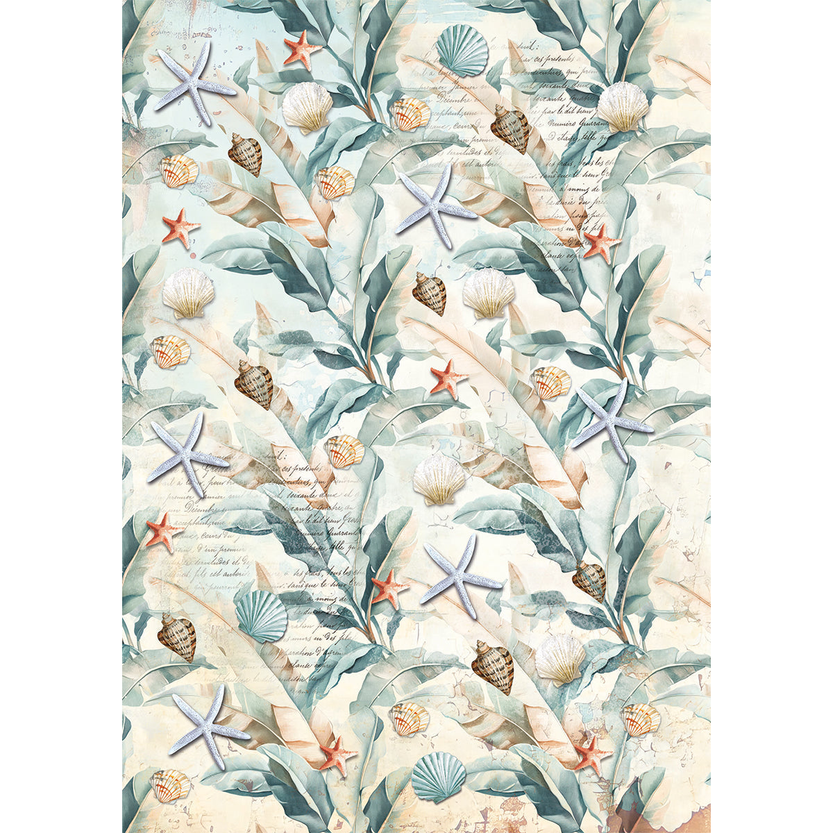 Papier de riz A5 ASSORTI 8 feuilles Jours d'été-6