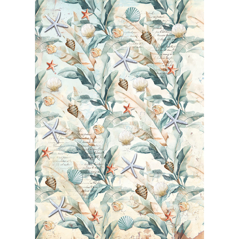 Papier de riz A5 ASSORTI 8 feuilles Jours d'été-6