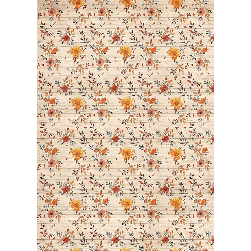 Rice Paper A5 MIXED 8/Pkg Hello Fall-8