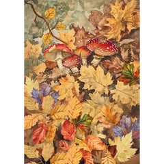Rice Paper A5 MIXED 8/Pkg Hello Fall-9