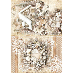Rice Paper A5 MIXED 8/Pkg Winter Season-2