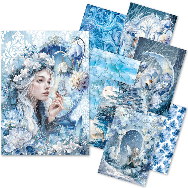 Rice Paper A5 MIXED 8/Pkg Frozen Land-1