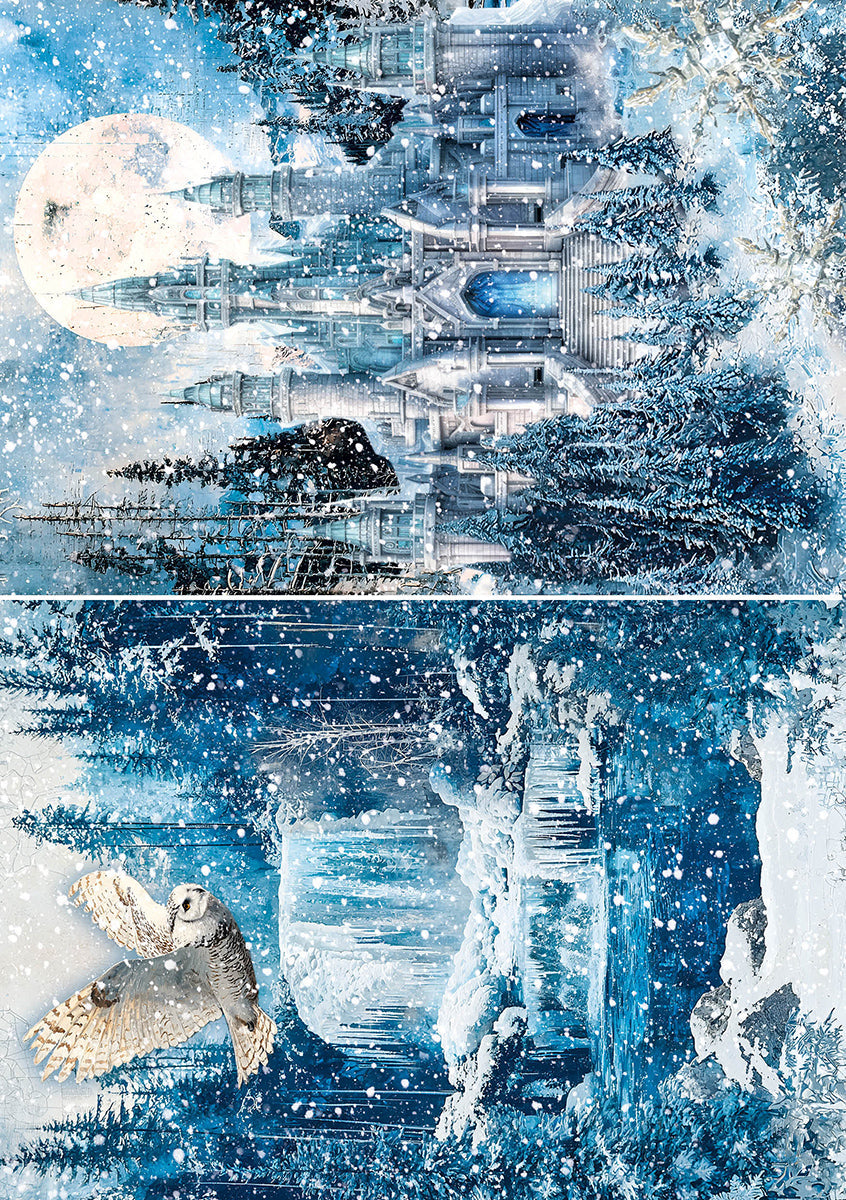 Rice Paper A5 MIXED 8/Pkg Frozen Land-4