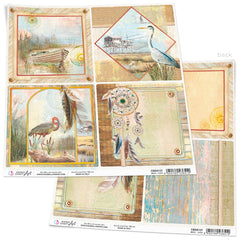 Ciao Bella Delta Cards Paper Sheet 12"x12" 1 Sheet-1