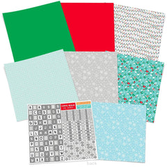Ciao Bella Zoe & Ziggy Patterns Pad 12"x12" 8/Pkg-2