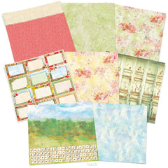 Ciao Bella Under The Tuscan Sun Patterns Pad 12"x12" 8/Pkg-3