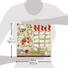 Ciao Bella Under The Tuscan Sun Patterns Pad 12"x12" 8/Pkg-6