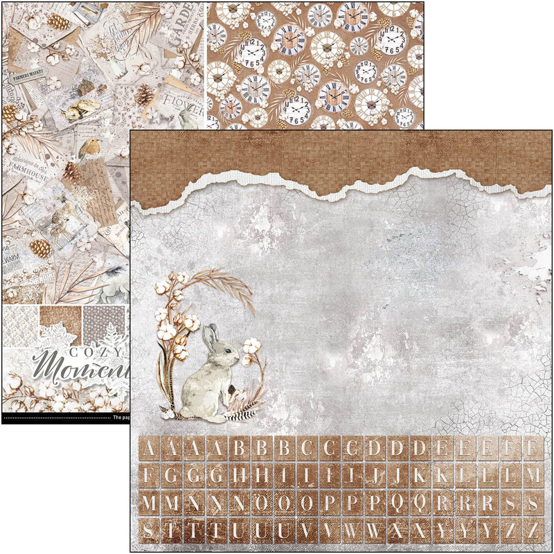 Cozy Moments Pad 12x12 8/Pkg-10