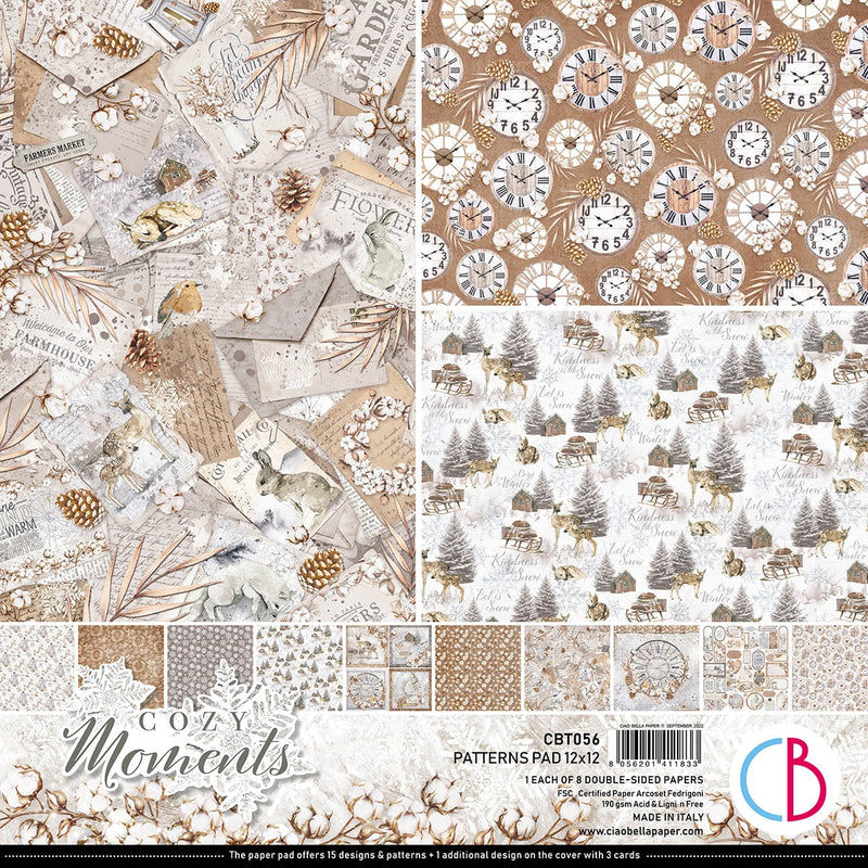 Cozy Moments Pad 12x12 8/Pkg-1