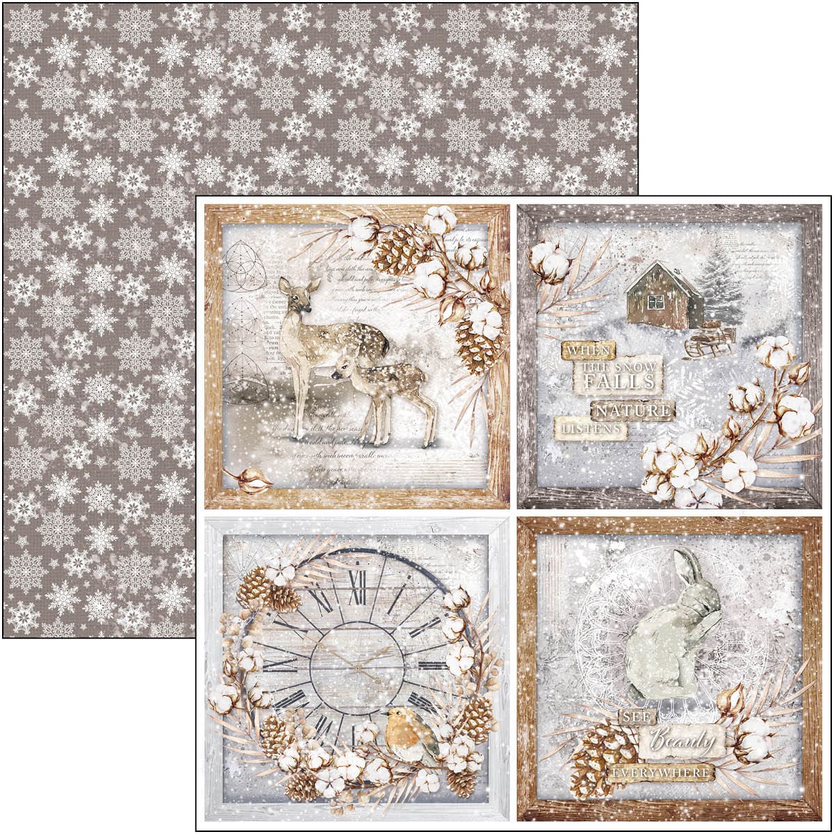 Cozy Moments Pad 12x12 8/Pkg-21