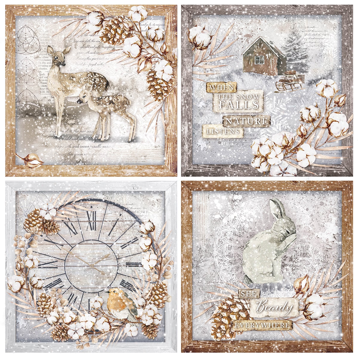 Cozy Moments Pad 12x12 8/Pkg-22