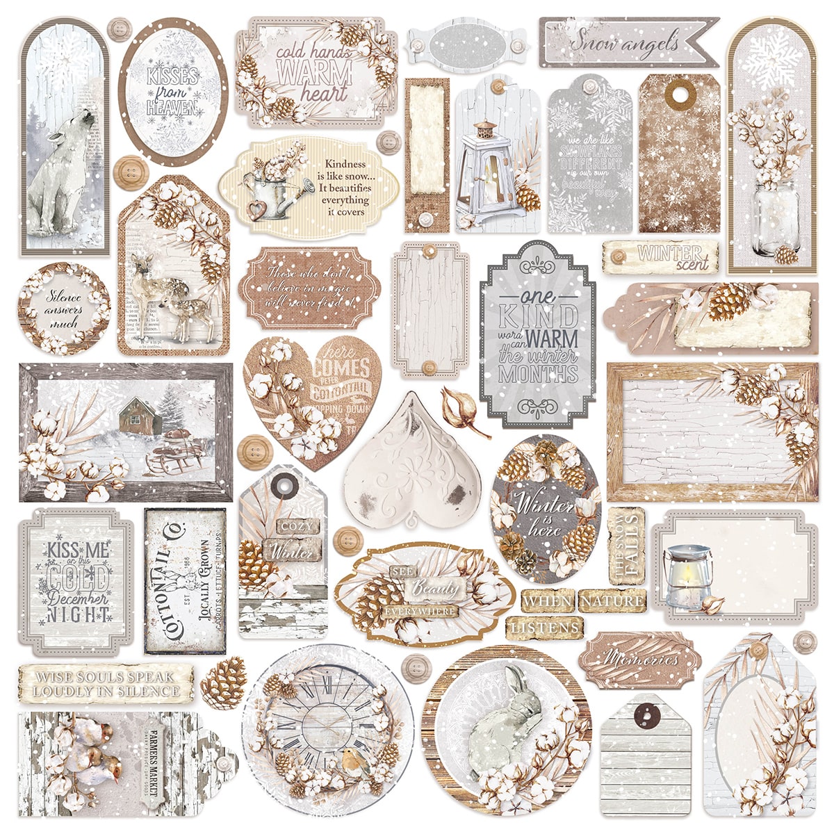 Cozy Moments Pad 12x12 8/Pkg-5