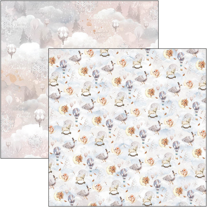 Dreamland Patterns Pad 12x12 8/Pkg-5