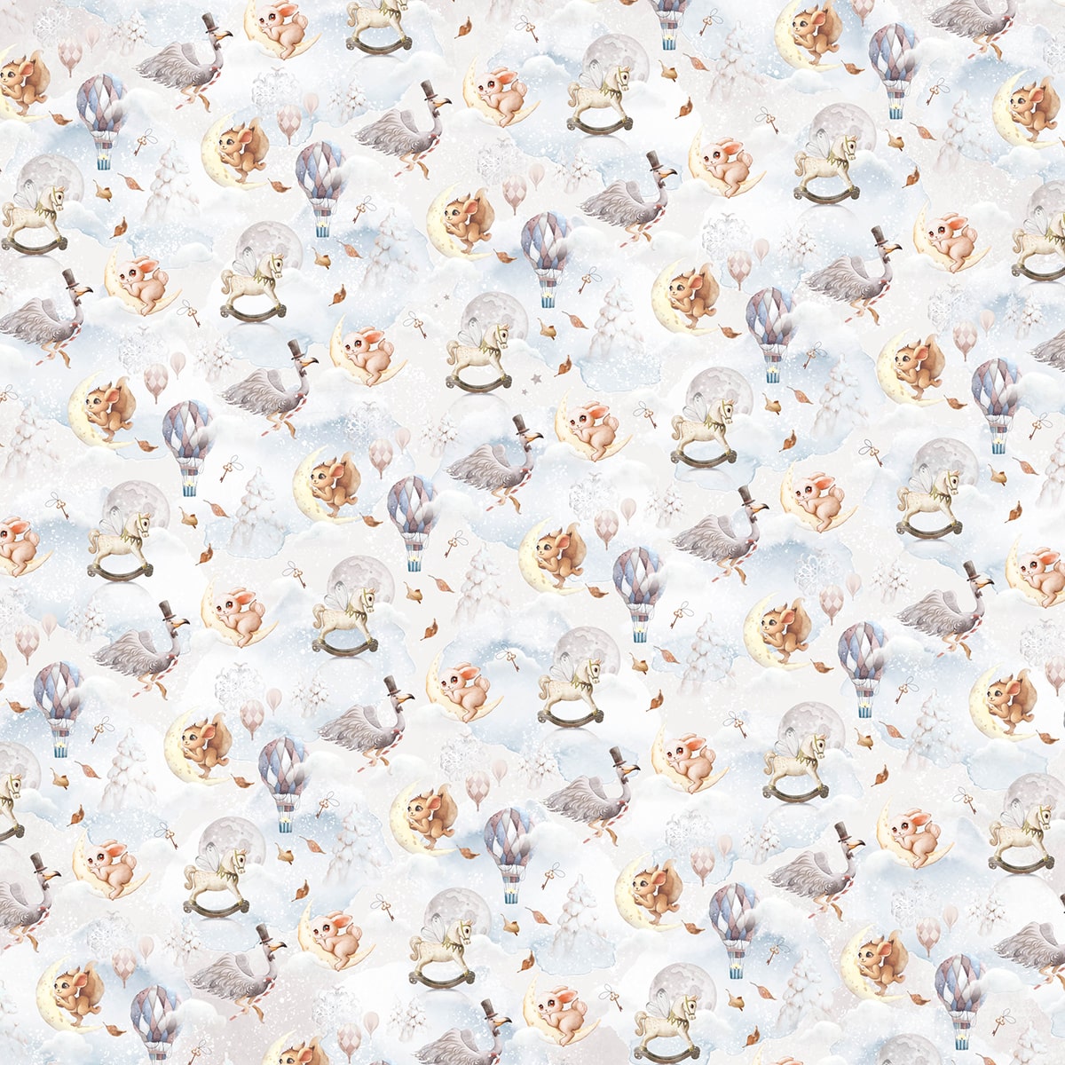 Dreamland Patterns Pad 12x12 8/Pkg-6