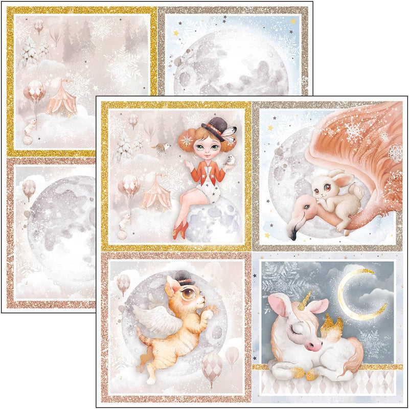 Dreamland Patterns Pad 12x12 8/Pkg-8