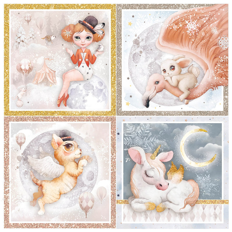 Dreamland Patterns Pad 12x12 8/Pkg-9