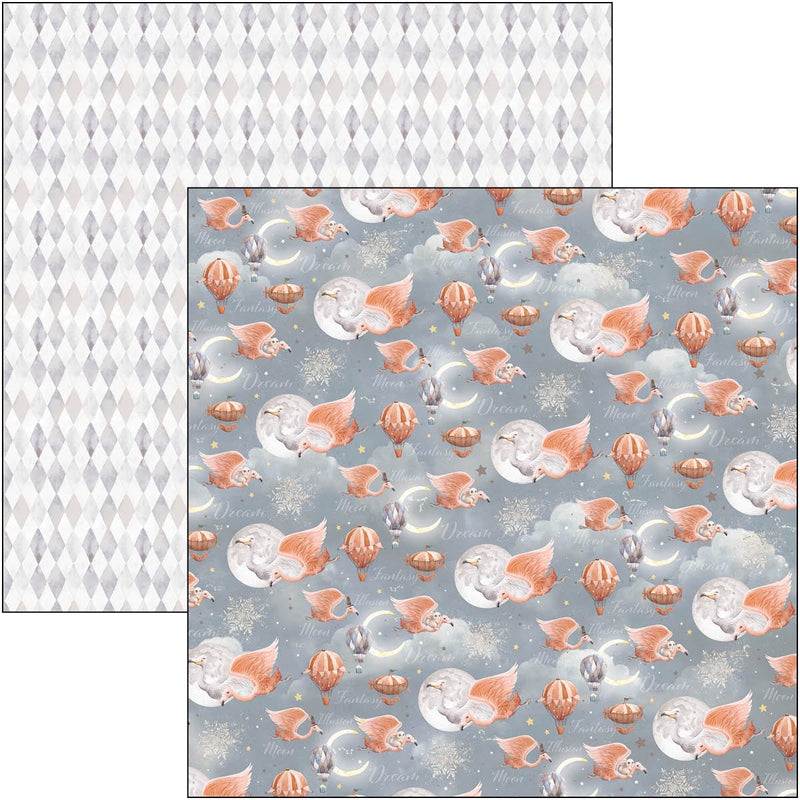 Dreamland Patterns Pad 12x12 8/Pkg-11