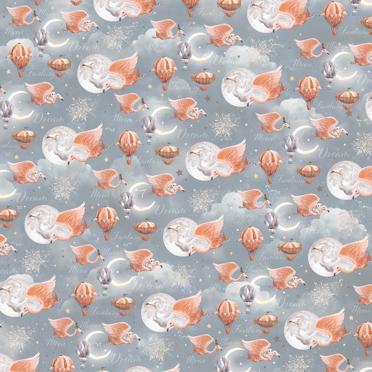Dreamland Patterns Pad 12x12 8/Pkg-12
