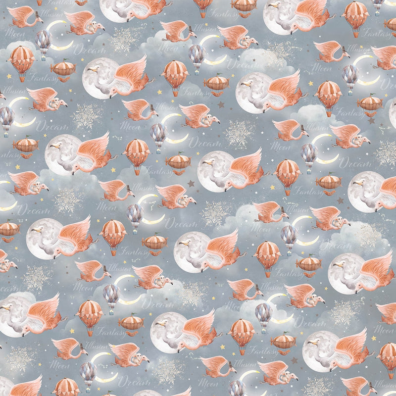 Dreamland Patterns Pad 12x12 8/Pkg-12