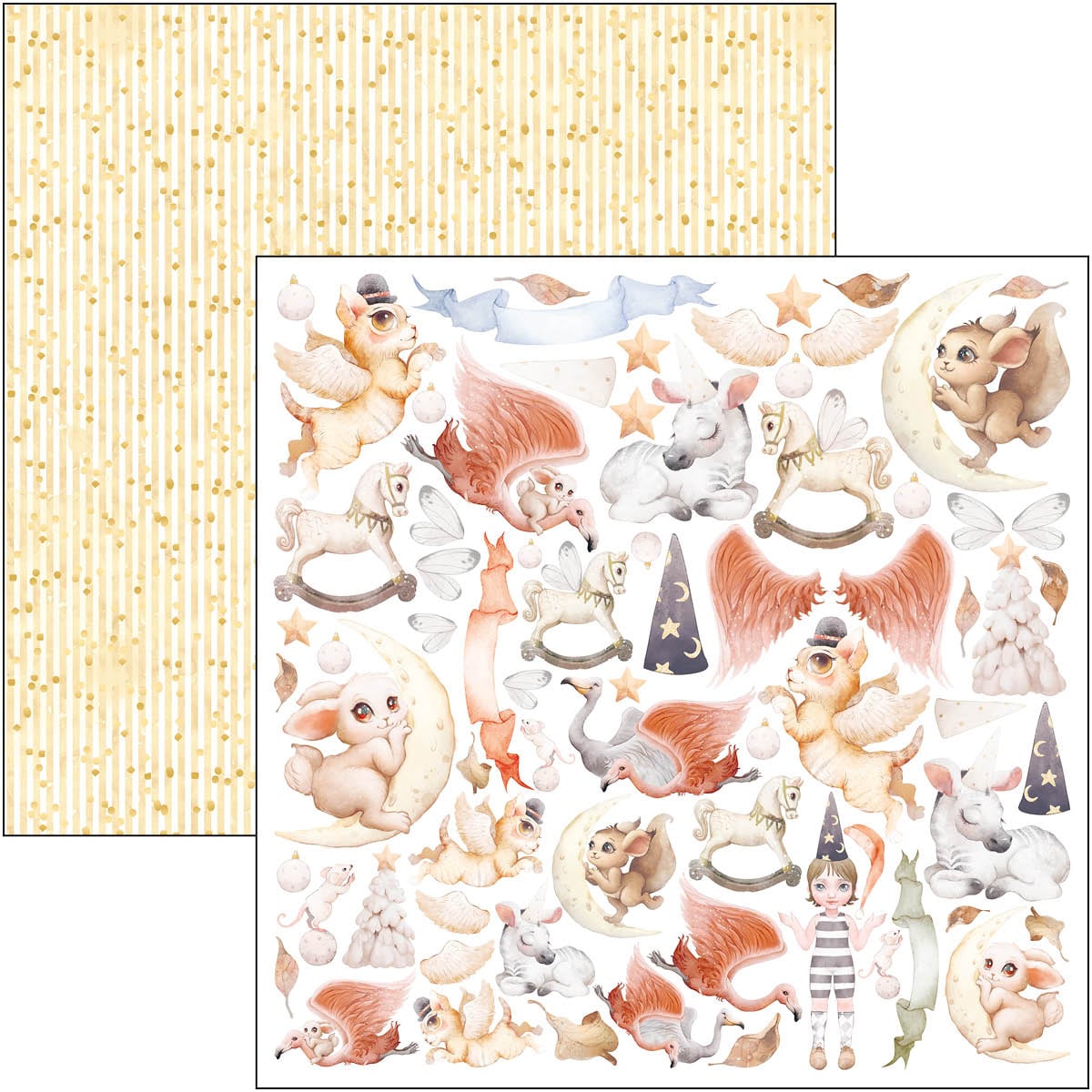 Dreamland Patterns Pad 12x12 8/Pkg-14
