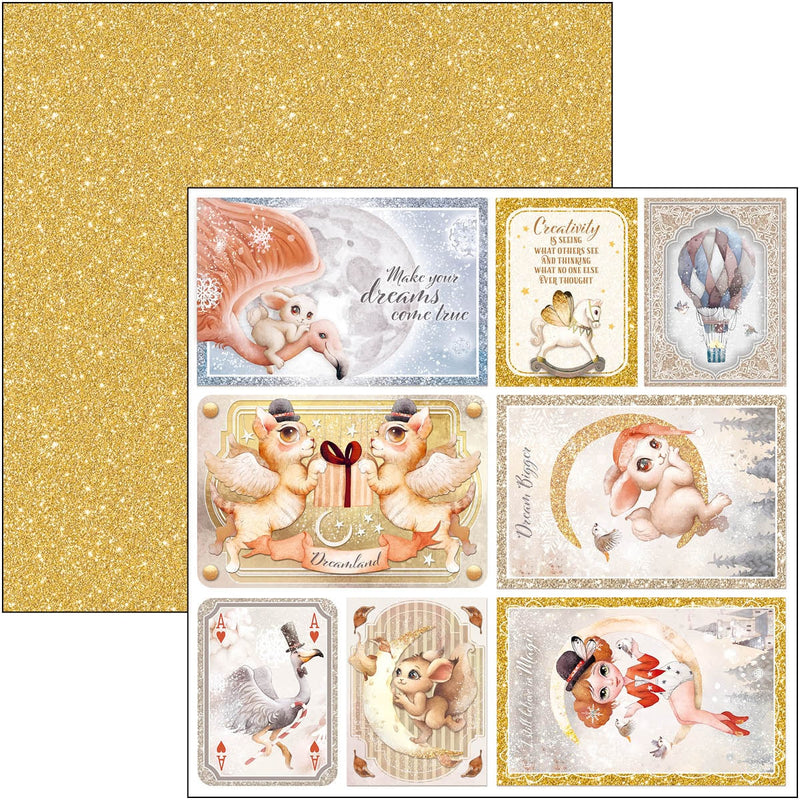 Dreamland Patterns Pad 12x12 8/Pkg-17