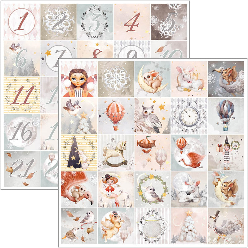 Dreamland Patterns Pad 12x12 8/Pkg-20